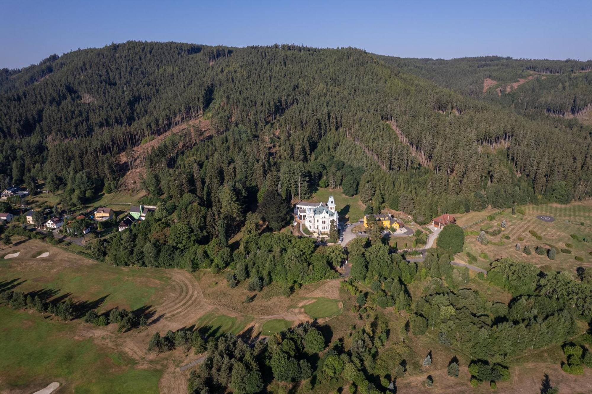 Pension U Golfu Cihelny Karlovy Vary Exterior foto